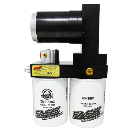 FASS Titanium Signature Series 250GPH Diesel Fuel System for 2005-2018 & 2021-2022 Dodge Cummins 5.9L and 6.7L (TS D07 250G)
