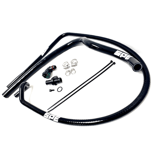 SPE MOTORSPORT COOLANT HOSE REROUTE KIT- FITS 11-21 6.7L POWERSTROKE