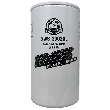 FASS XWS-3002XL Extended Length Extreme Water Separator
