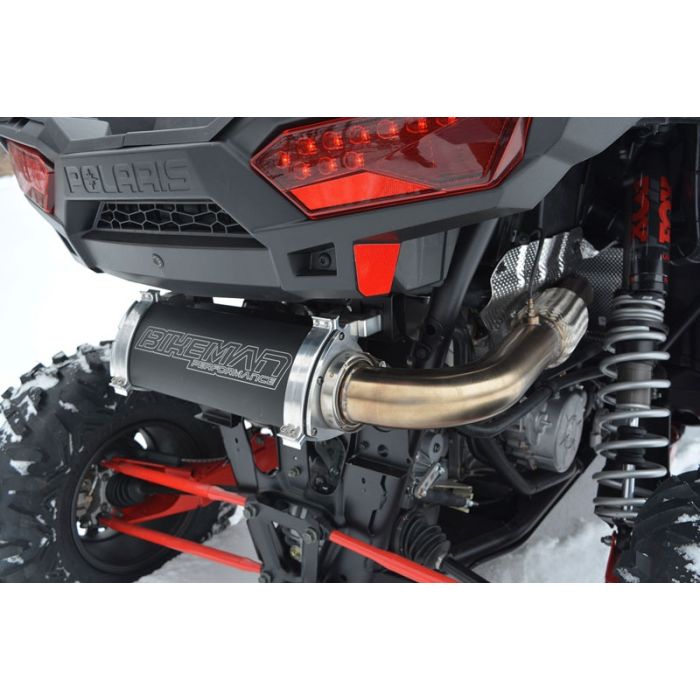 BMP 2016-UP POLARIS RZR XP TURBO FULL STAINLESS STEEL BIG MO EXHAUST
